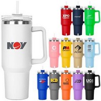 Promotional 40 oz Hippo Insulated Tumbler & Straw Lid with Twist Closure  $14.16